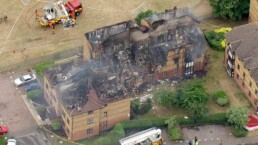 C. Jackson & Sons Attend to Structural Damage Following Explosion and Fire at Redwood Grove, Bedford 19