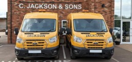 C. Jackson & Sons Add New Van's to the Fleet 15